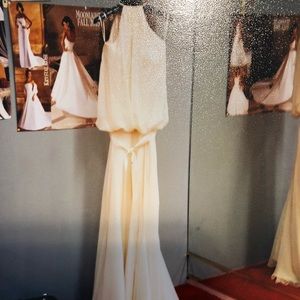 Custom wedding gown